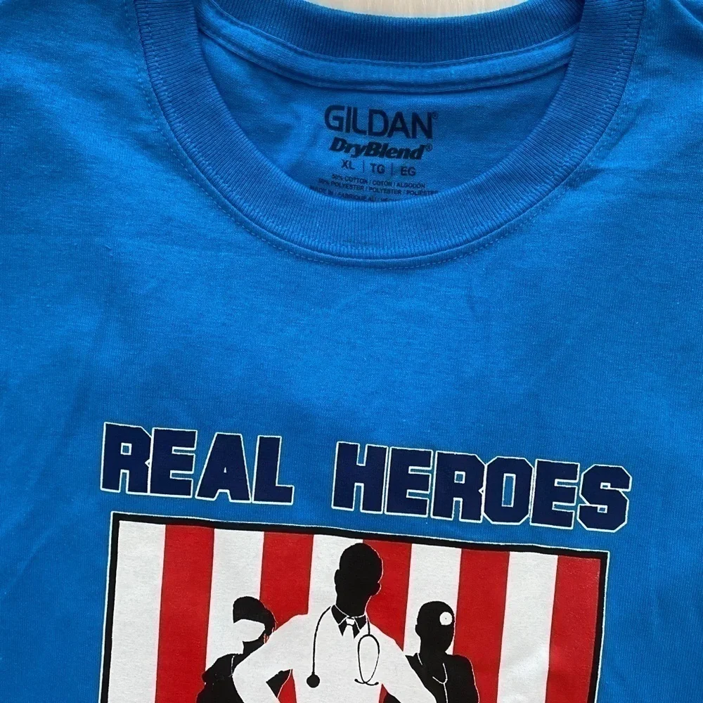 NEW T-Shirt Dedicated To Essential & Front Line Worker Size XL